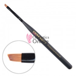 Pensula de unghii 2M Black Beauty pentru gel din par natural One Stroke nr. 0